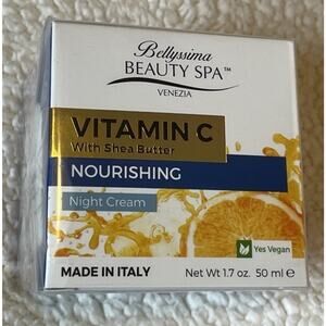 Lot 2 Bellyssima Beauty Spa Vitamin C/ Shea Butter Nourishing Night Cream 1.7 oz
